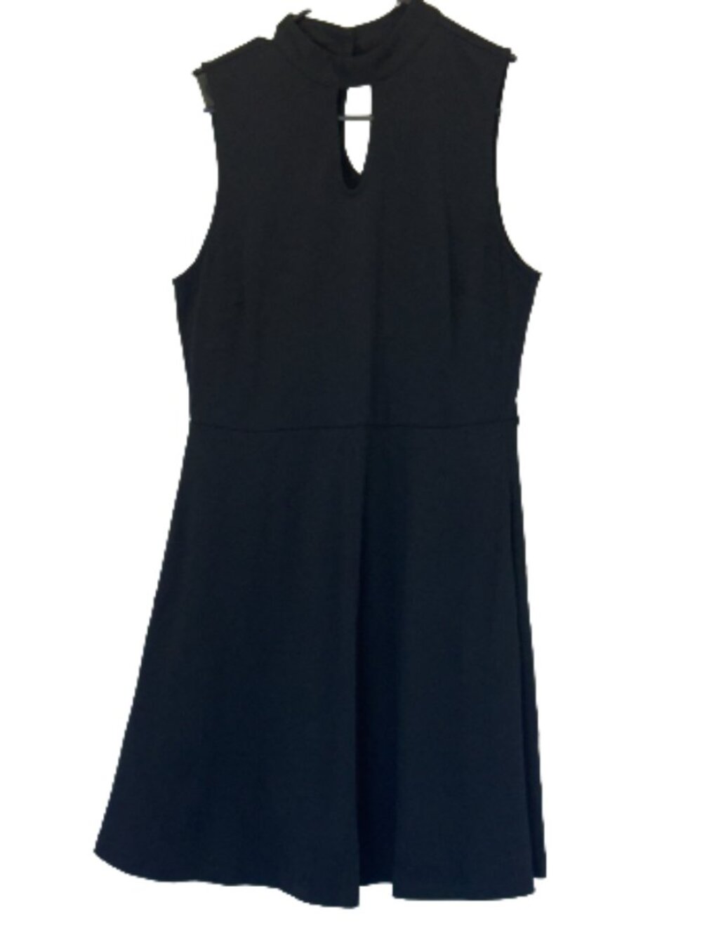 Women's Black Keyhole Dress Size L